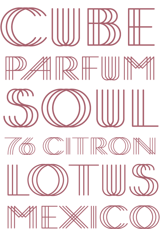 House Industries, Alphabet, Sobriquet, Photo Lettering