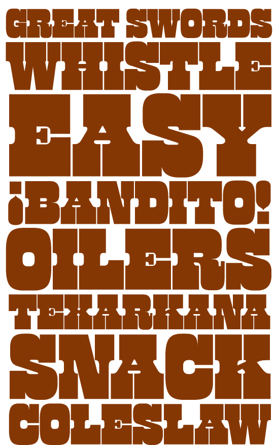 Photo-Lettering West Barnum Ultra