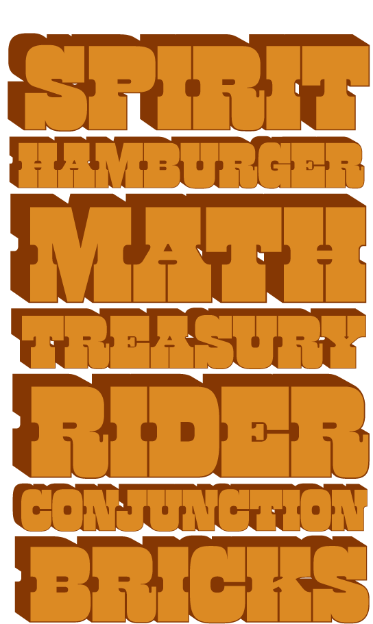 Photo-Lettering West Barnum Ultra Shade