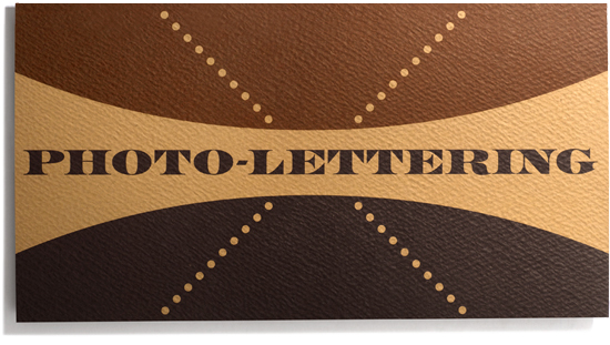 Photo-Lettering Logo