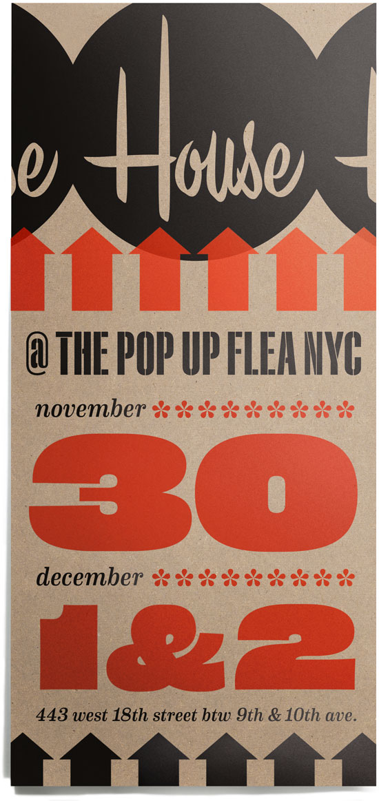 The Pop Up Flea, Nov. 30, Dec. 1,2, 443 West 18th St., New York, NY 10011